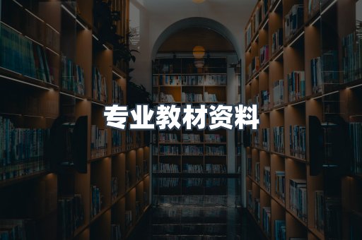 外文电子书系列
